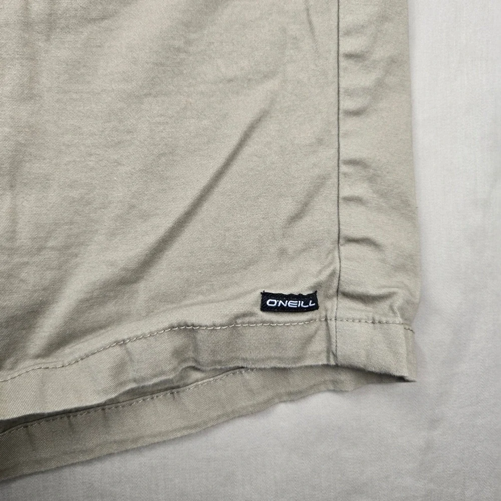 ONeill Mens Standard Fit Chino Shorts Khaki Tan Size 36 Casual‎ Beachwear
